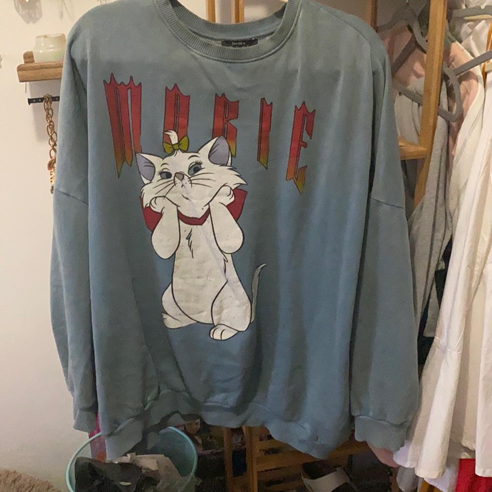 Oversized sweater BERSHKA DISNEY